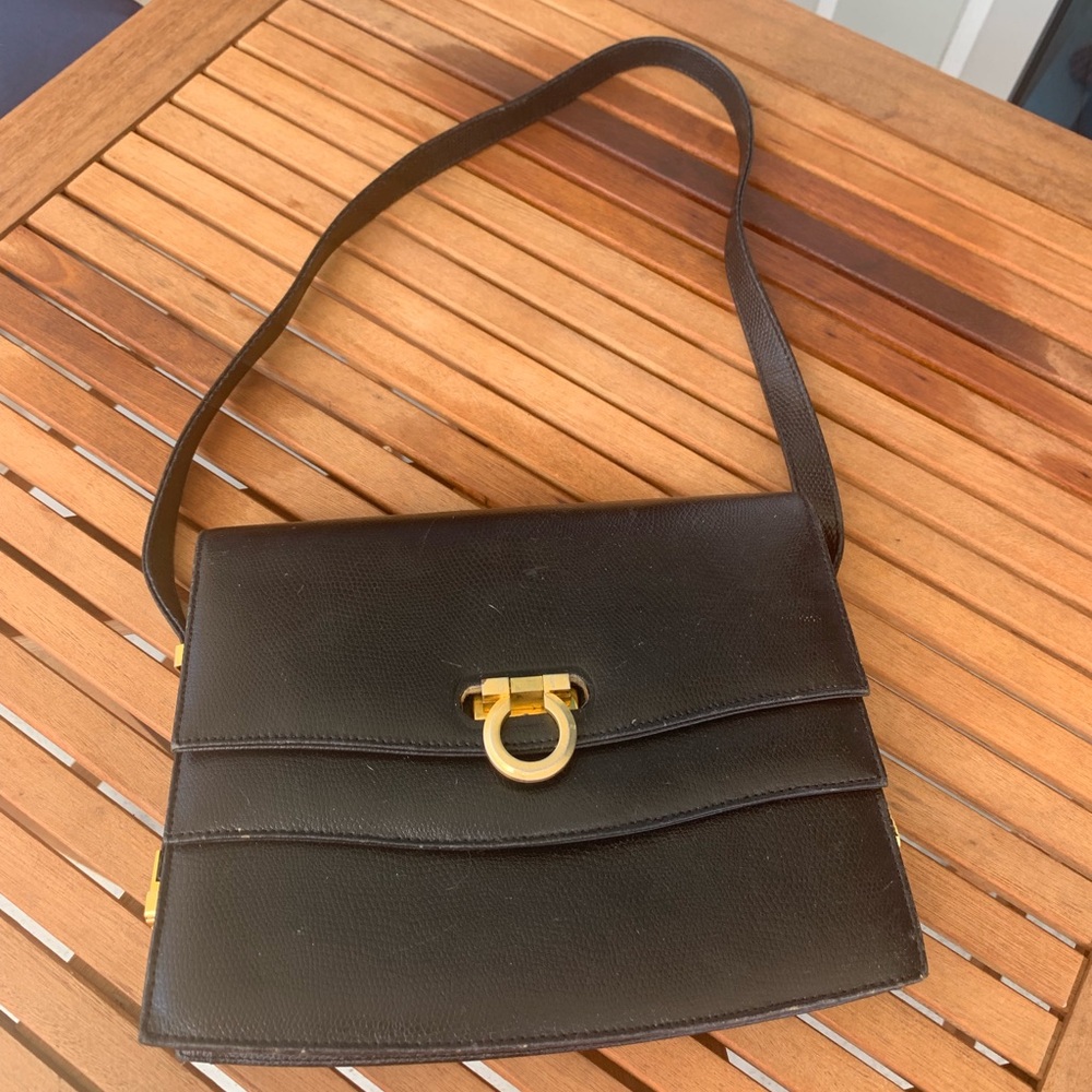 Vintage Ferragamo Shoulder Bag
